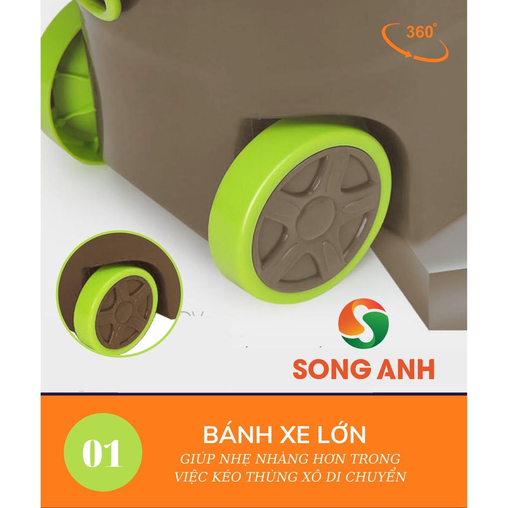 Bộ Chổi Lau Nhà Thông Minh, Cây Lau Nhà Xoay 360 Độ Song Anh