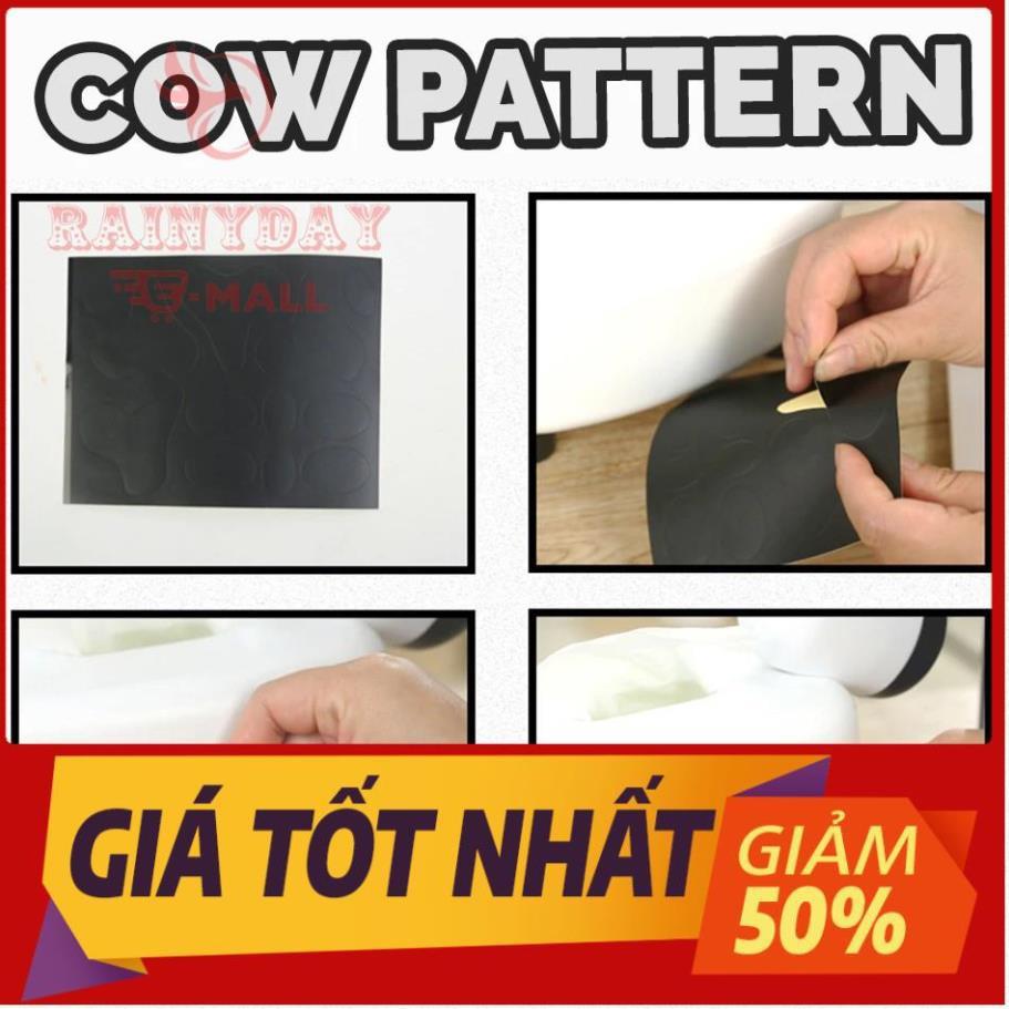 Hộp đựng khăn giấy ăn đa năng có hũ lọ tăm rút tiện lợi để bàn nhựa đẹp hình thú xinh bò sữa dễ thương