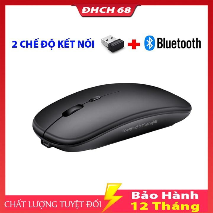 Chuột Không Dây Bluetooth A68 Pro Bản Nâng Cấp Của Chuột A2 Pro Dùng Pin Sạc, Click Không Gây Tiếng Ồn