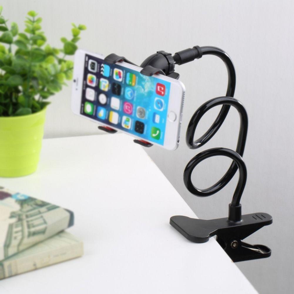 Giá đỡ điện thoại xoay 360 độ thân dài tiện dụng