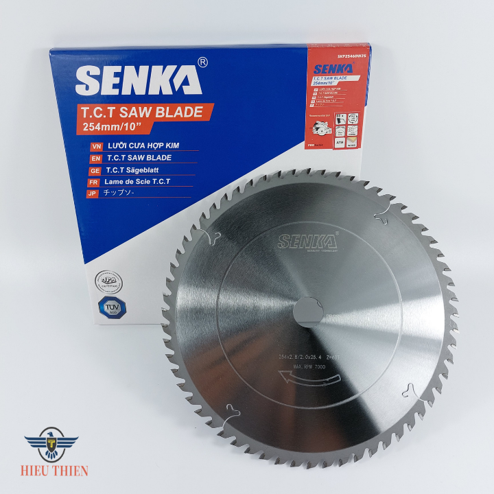 Lưỡi cắt gỗ hợp kim 254mm 60 răng SENKA