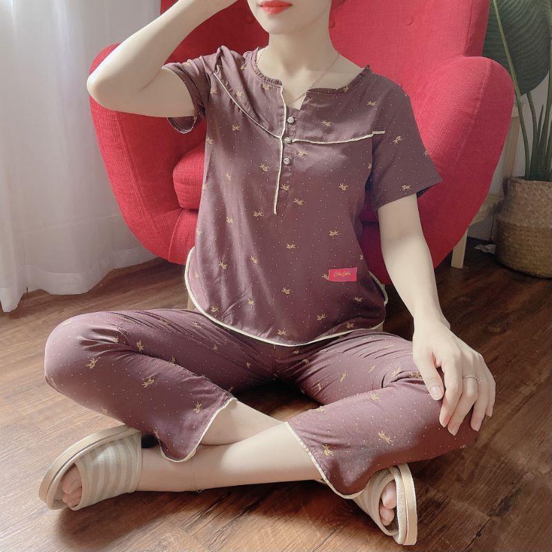 Quần áo mặc nhà 3k hoa nhí xinh