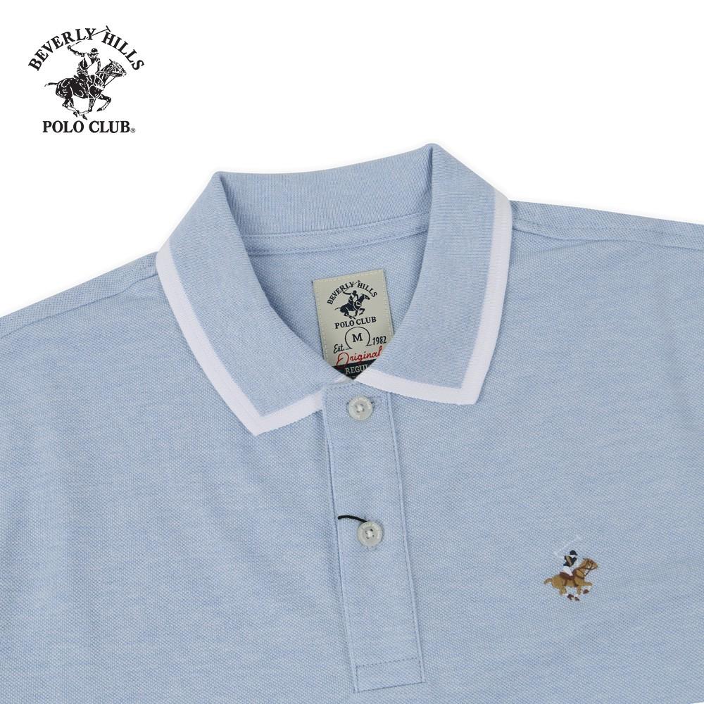 Áo polo ngắn tay Nam Beverly Hills Polo Club Regularfit 100% cotton Xanh PMRSS20TL108