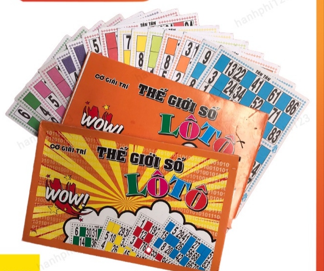 Bộ Lô Tô hộp giấy cao cấp