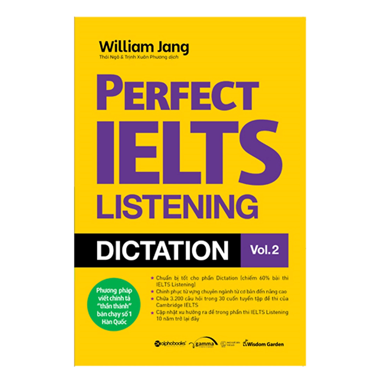 Combo Perfect IELTS: Perfect IELTS Listening Dictation Vol.1 + Perfect IELTS Listening Dictation Vol.2 +Perfect IELTS Writing + Perfect IELTS Vocabulary