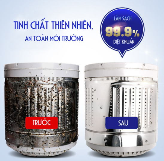 HỘP 12 VIÊN TẨY LỒNG MÁY GIẶT SIÊU SẠCH TIỆN ÍCH