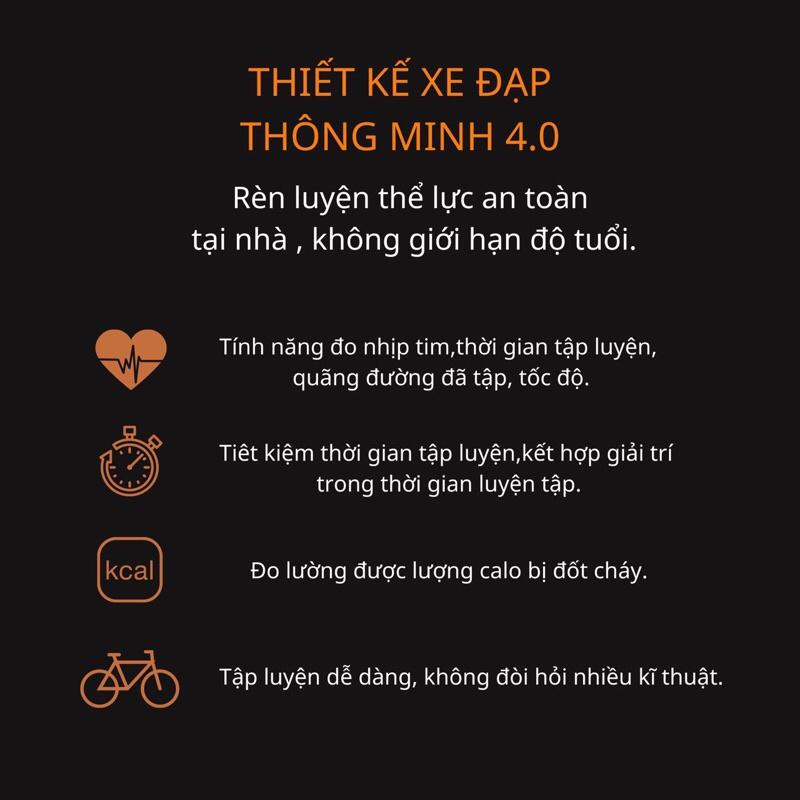 Xe Đạp Tập Thể Dục Trong Nhà Đa Năng FED K370 Cao Cấp Nhập Khẩu