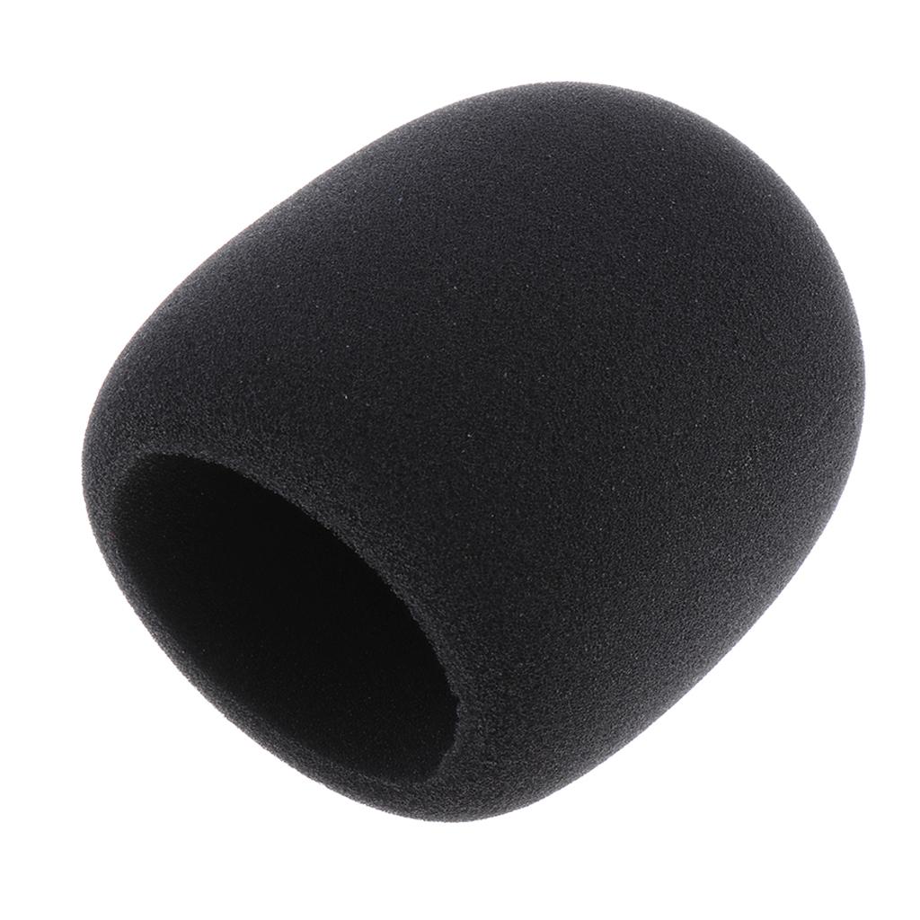 Large Microphone with Foam Microphone Cover