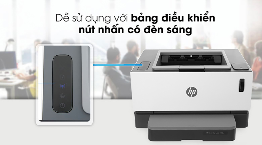 Máy in Laser HP Neverstop 1000W - Hàng Chính Hãng