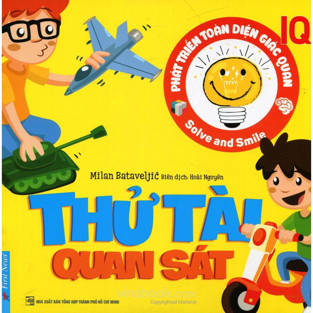 Combo Phát triển tư duy logic + Giác quan IQ  - Bản Quyền