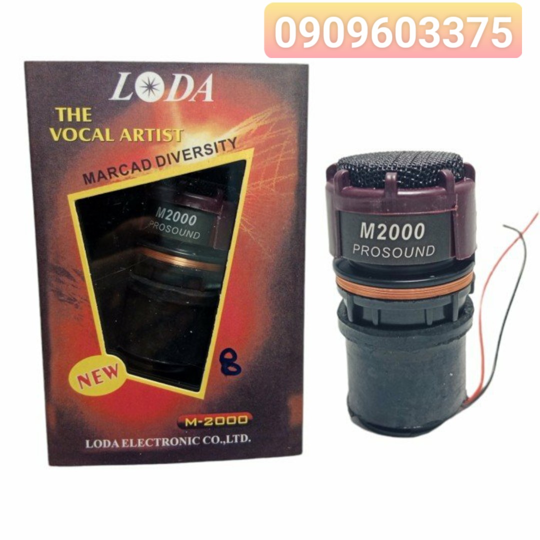 CỦ MICRO LODA M2000 CAO CẤP hút âm tốt và âm thanh trong và chuẩn âm thanh