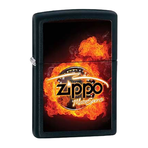 Bật Lửa Zippo 28335 Motorsports Black Matte