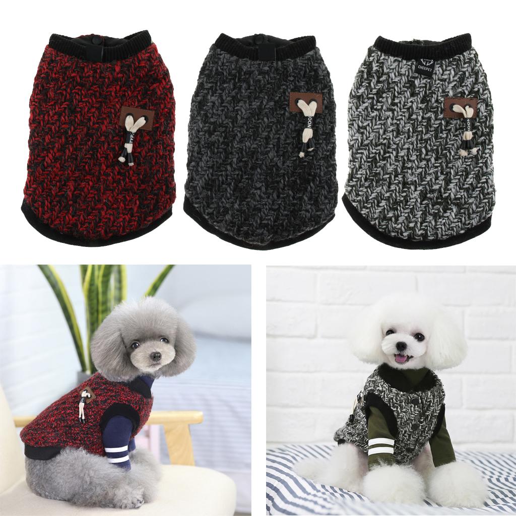 Pet Dog Autumn Winter Jacket Warm Coat Puppy Clothes Apparel