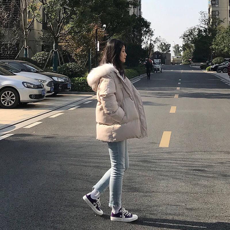 ÁO PHAO NỮ MŨ LÔNG DÁNG THỤNG HÀNG LOẠI 1