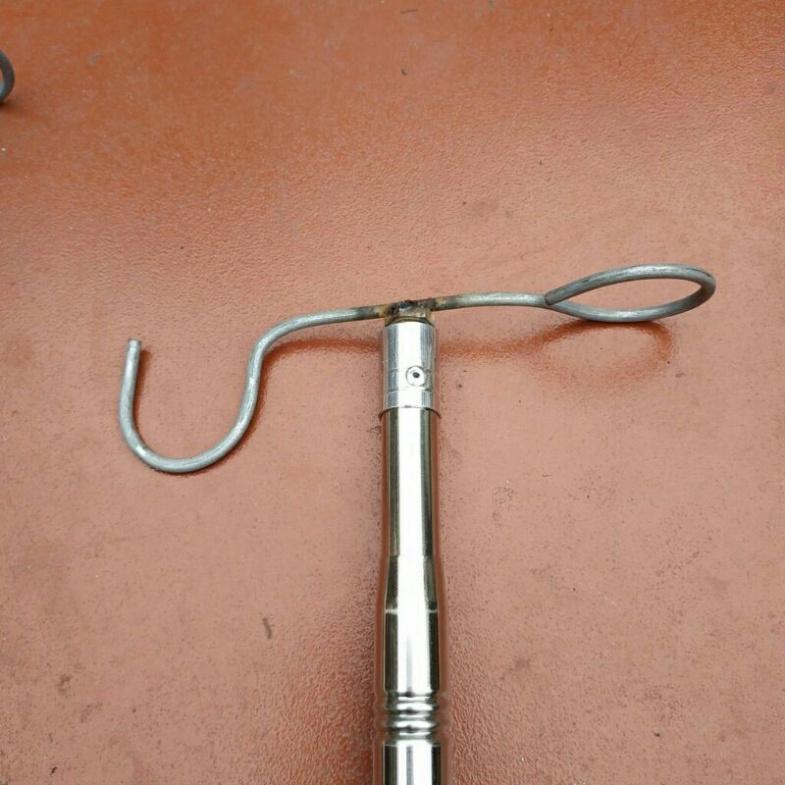 Sào bẫy chim, treo lồng chim,sào rút inox đã năng - sale to
