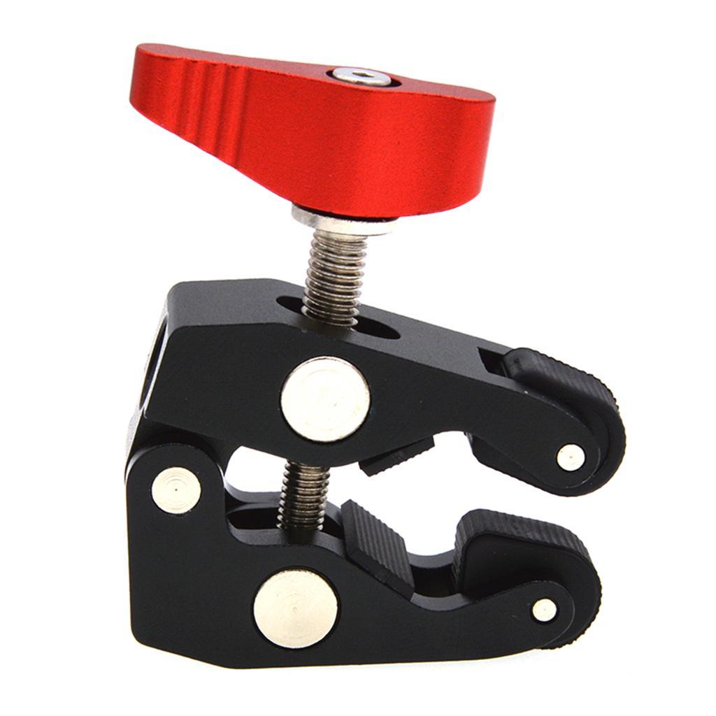 Ball Head Clamp Arm w/ 1/4"-20 Thread for Camera Monitor
