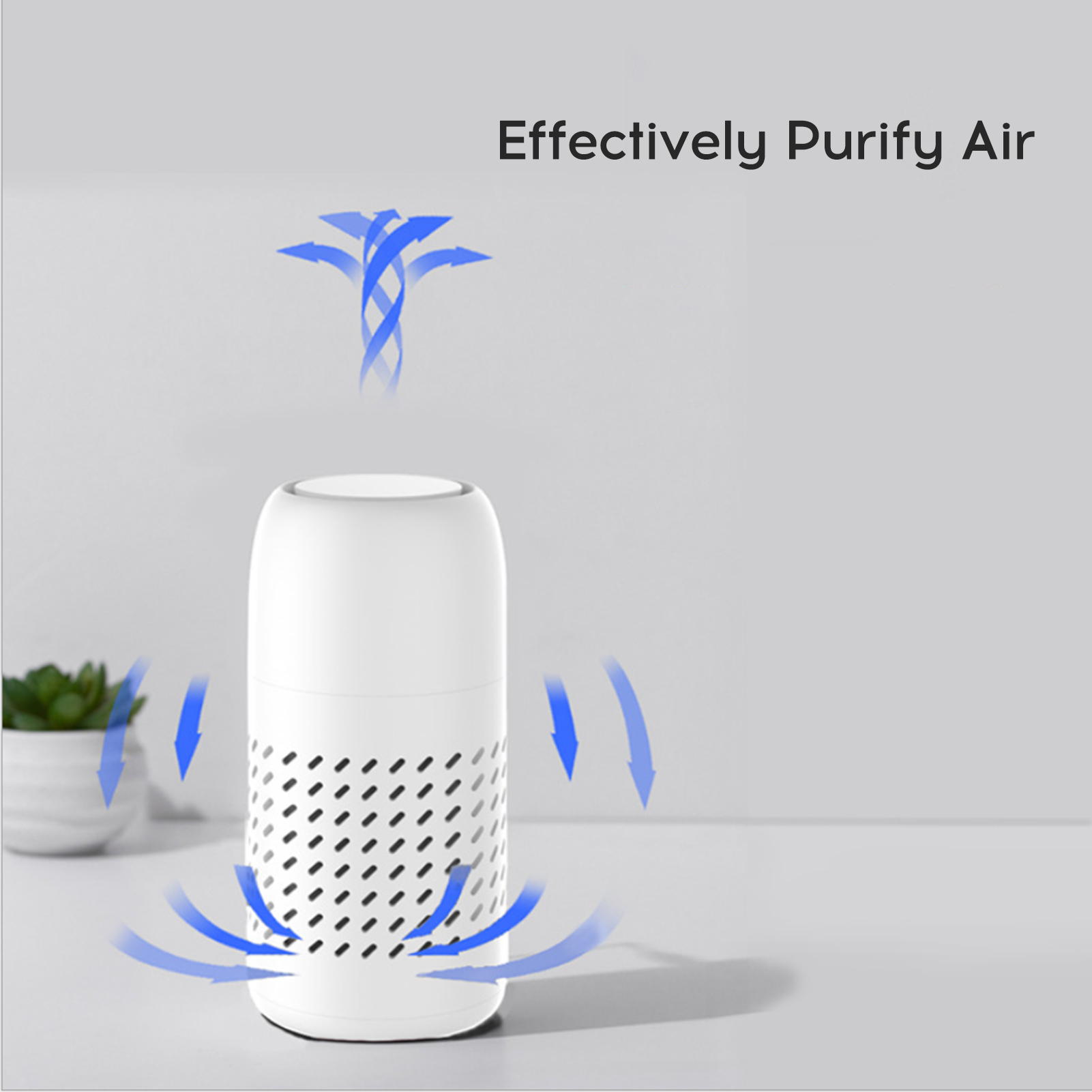 Máy lọc không khí Ion âm nhỏ PM2.5 Lọc sạch không khí cho ô tô gia đình