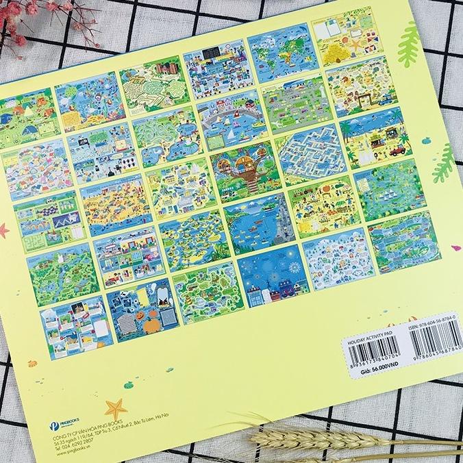 Cuốn sách khổng lồ về trò chơi tư duy - Holiday Activicy Pad