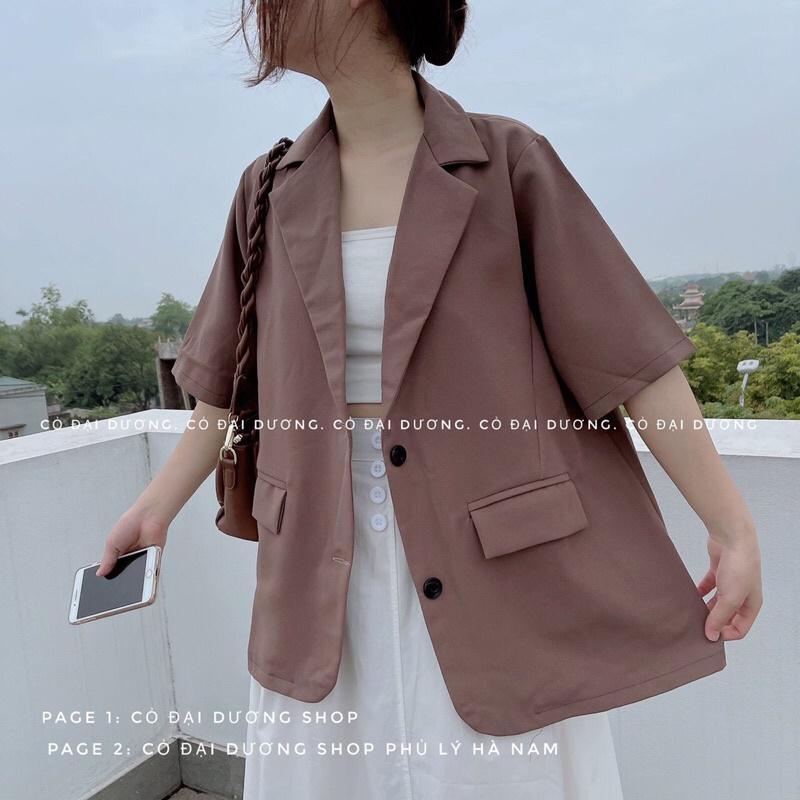 Áo blazer cộc 6087