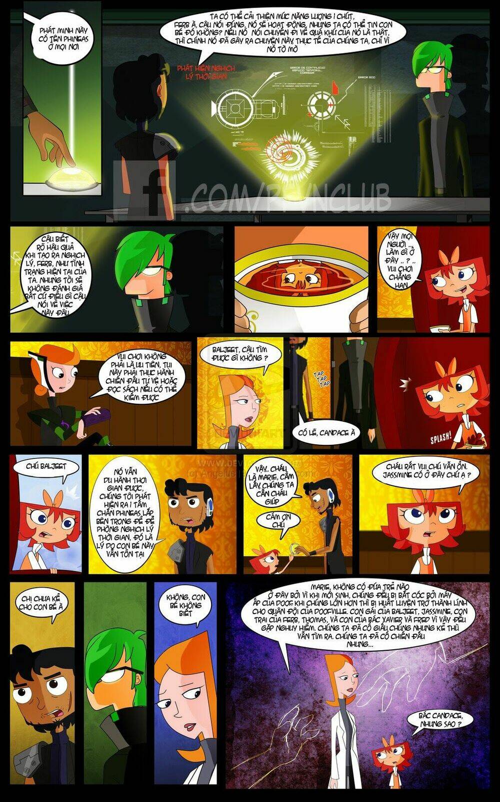 phineas and ferb : lost in time chapter 4 11