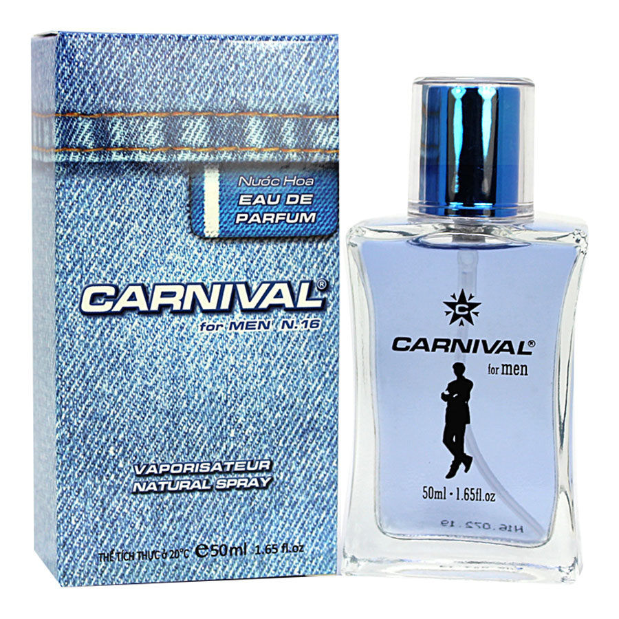 Combo Nước Hoa Nam Carnival N16 &amp; N17 (50ml x 2)