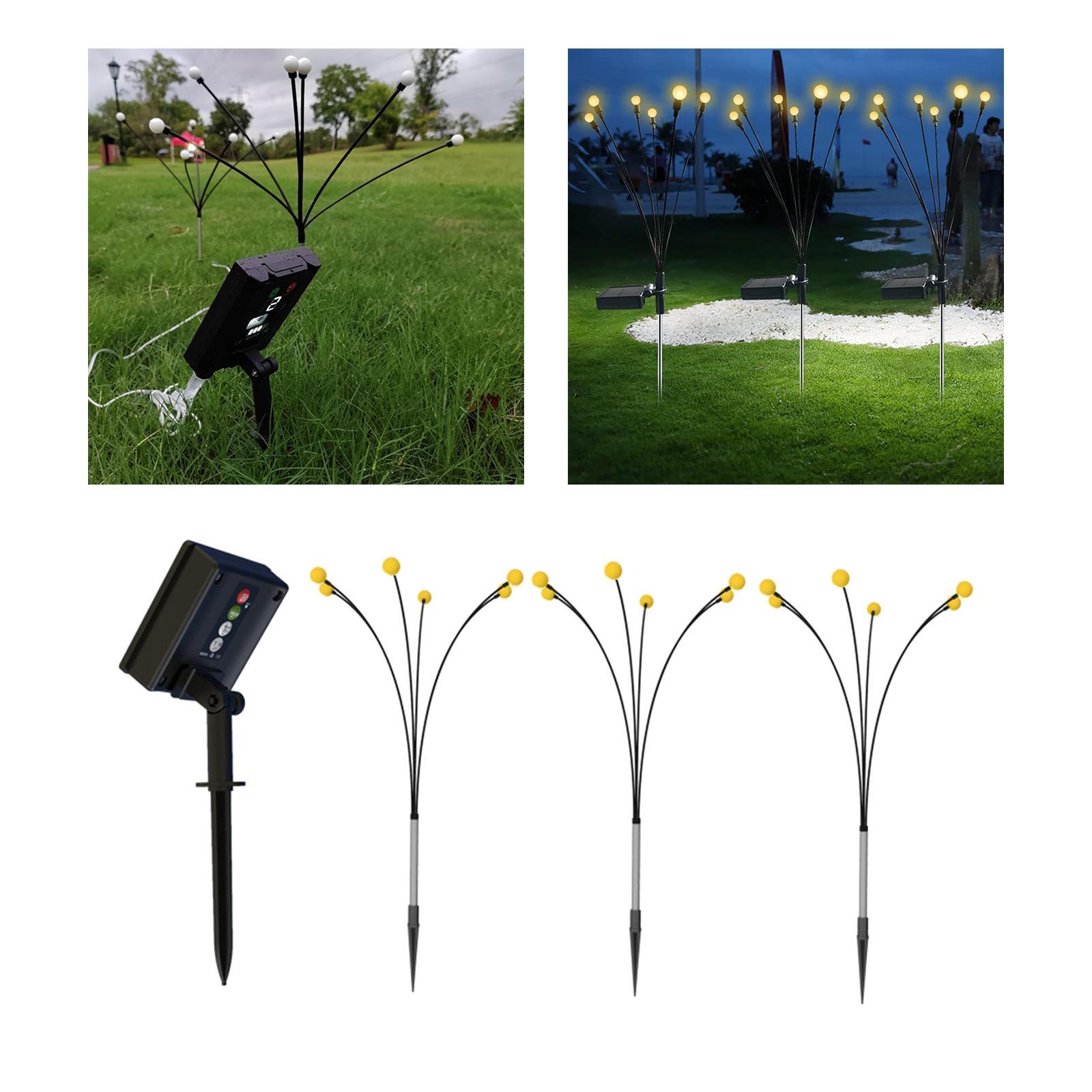 Outdoor Solar Powered Garden Lights Landscape Lamp Lamp for Holiday Lawn