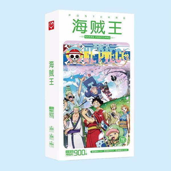 Hộp ảnh Postcard One piece Wano quốc 900 ảnh