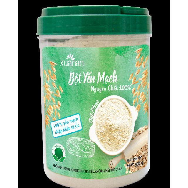 Bột yến mạch nguyên cám 500g Xuân An( Tặng Gói YM 180g)