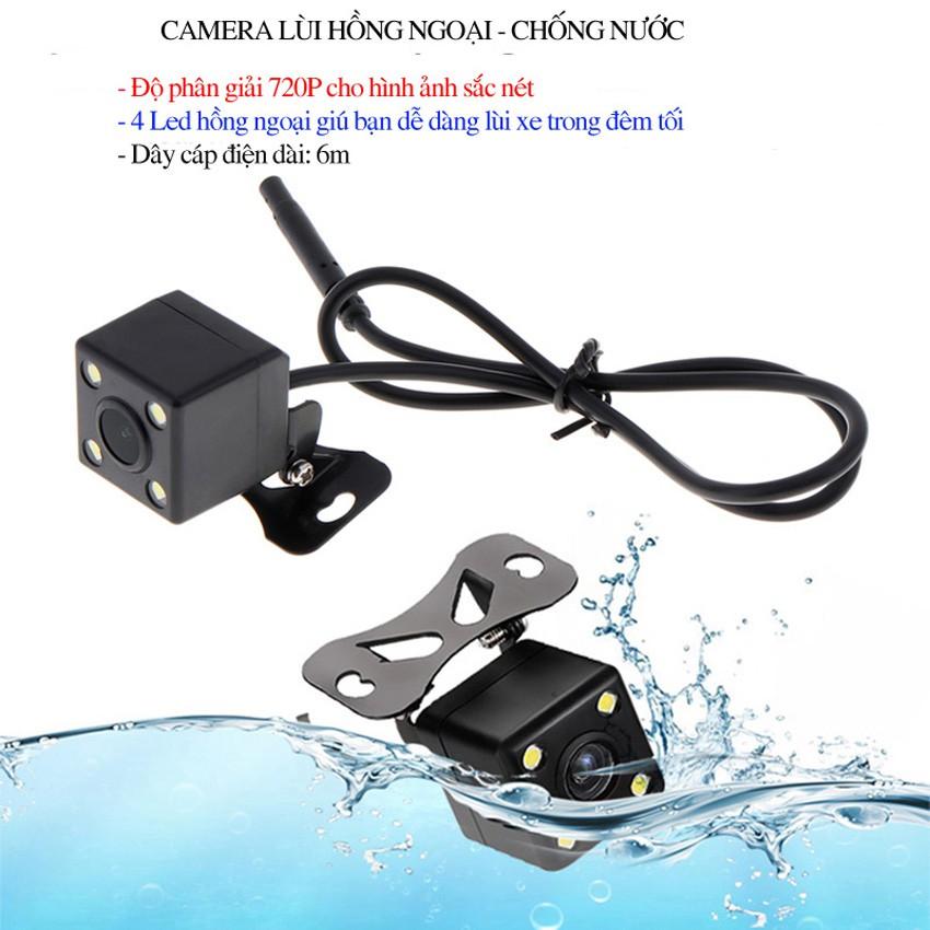 Camera Giám Sát Hành Trình Cao Cấp Tích Hợp 3 Camera