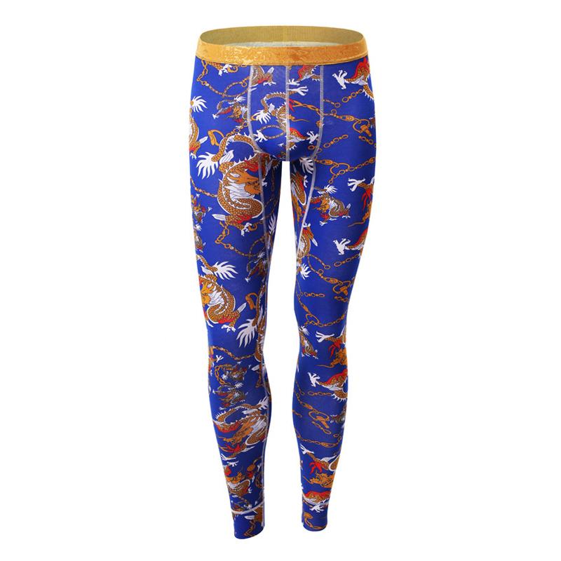 Quần Lót Sinh Nhiệt Mùa Đông Ấm Quần Áo Dài Johns In Bông Nhiệt Quần Legging Thun Thun Và Chân Váy Quần Áo Dành Cho Nam