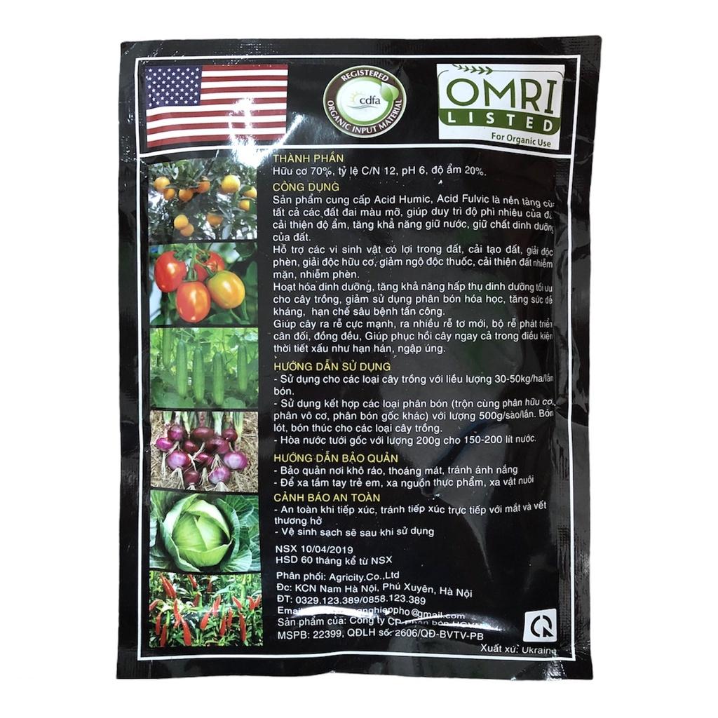 Phân bón Humic Hoa Kỳ 200g, kích rễ, bật mầm, phát đọt, bung tược mạnh