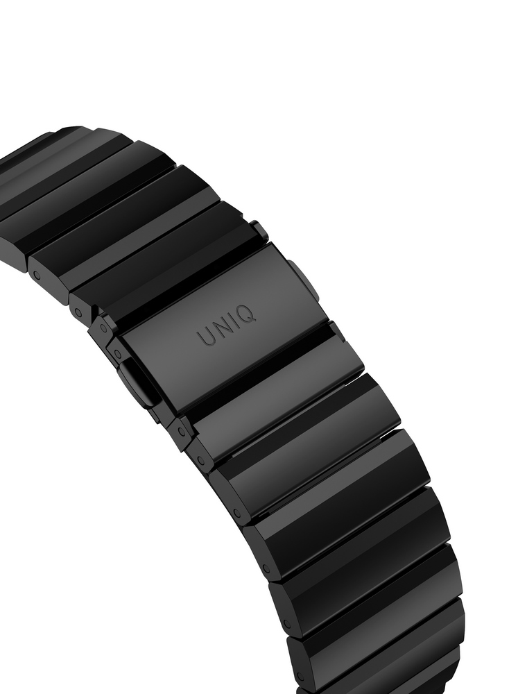 Dây Đeo UNIQ Strova Steel Link Band dành cho Apple Watch Ultra/ Apple Watch Series 8/ 7/ 6/ 5/ 4/ SE_ Hàng Chính Hãng