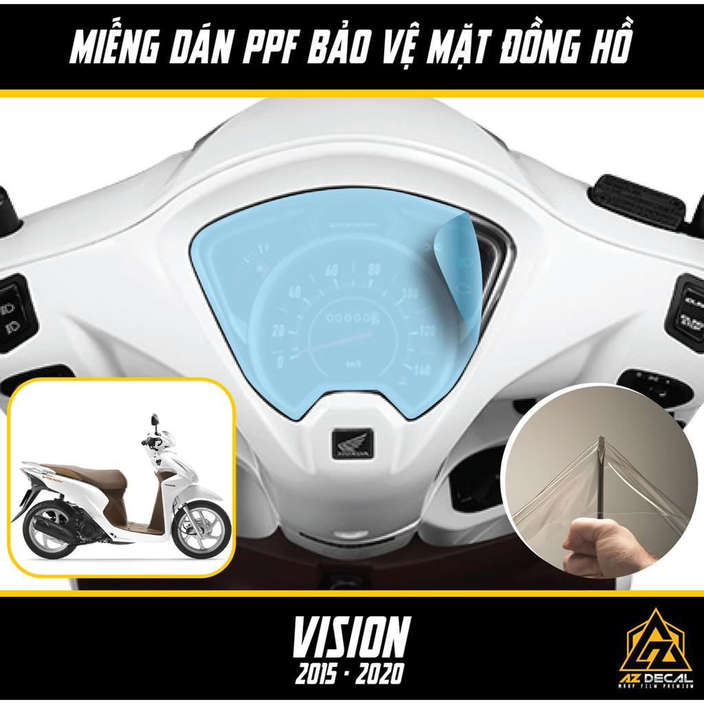 Miếng Dán PPF Bảo Vệ Mặt Đồng Hồ Cho Xe Vision 2015 - 2019