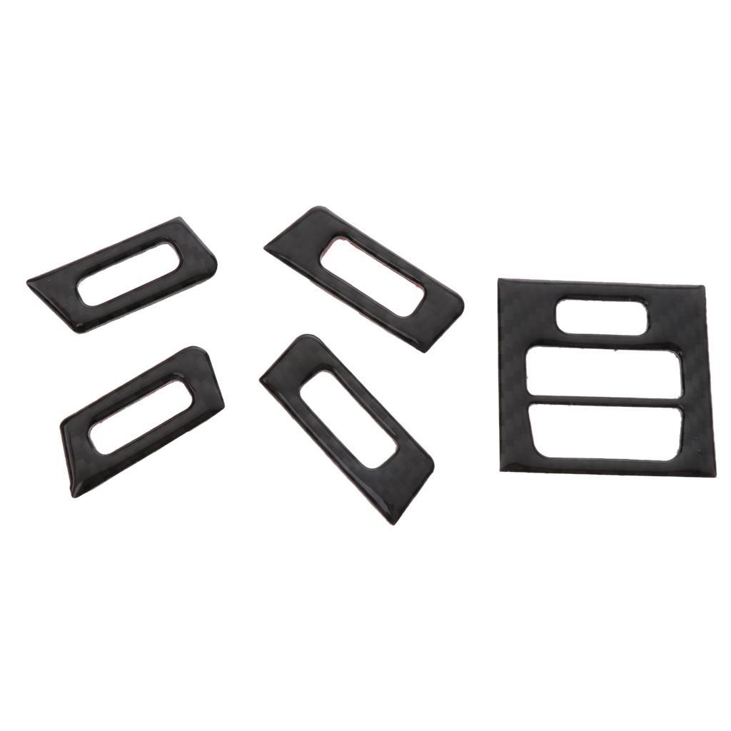 5 Pieces AC Outlet Vent Panel Cover Trim Sticker