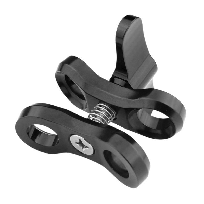 Lặn giá ba chân chống lại bóng 1 inch For Butterfly Clip Mount For Go Pro Camera dưới nước Đèn đuốc dưới nước