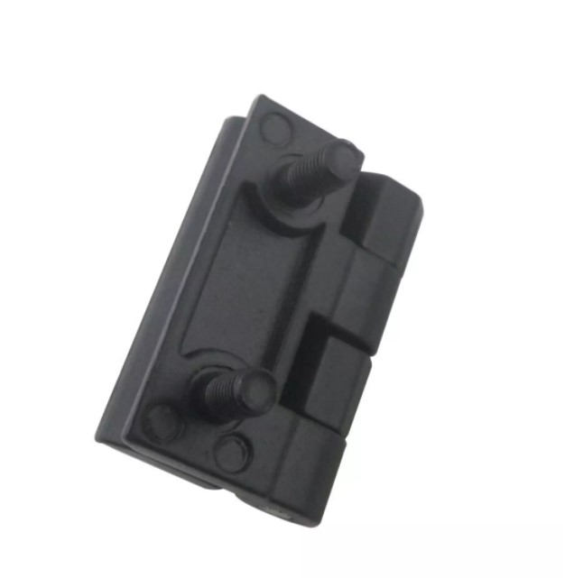 Bản lề cửa liền vít 40mm x 40mm , bản lề liền vít hợp kim kẽm , bản lề liền vít màu đen 40x40