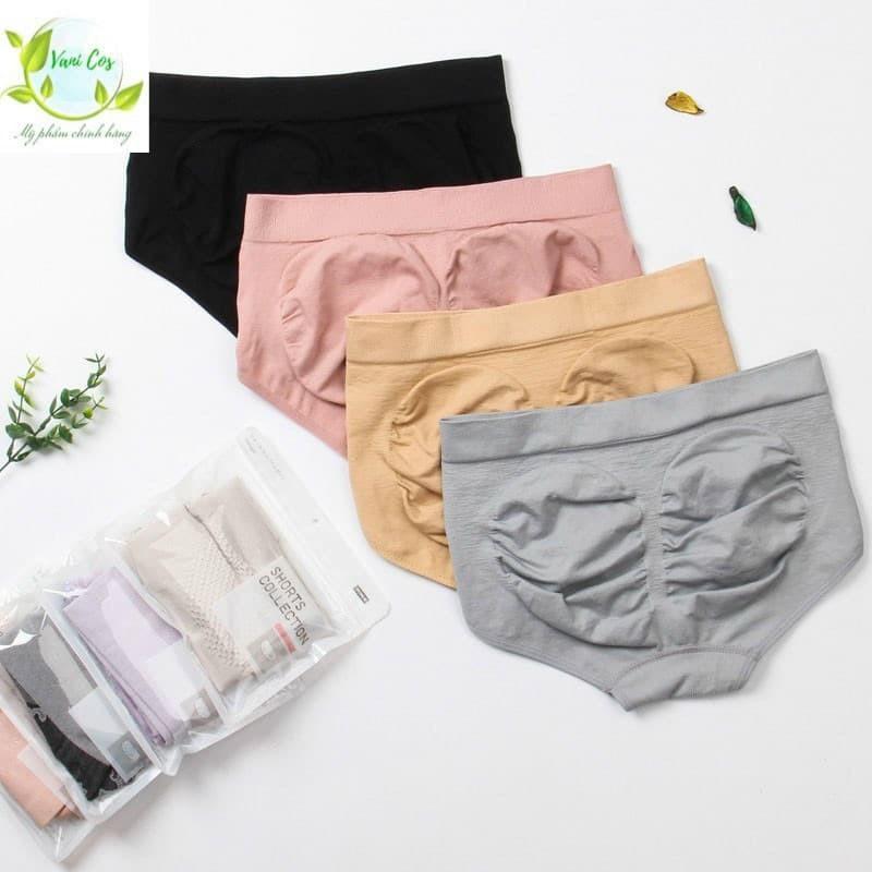 Quần Lót Nâng Mông Kháng Khuẩn Xuất Nhật Chất Cotton Co Giãn 4 Chiều, Thấm Hút Mồ Hôi