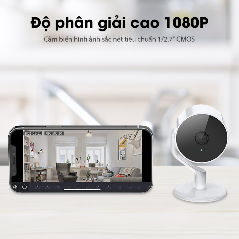 Camera Wifi Thông Minh Acome APC05 Độ Phân Giải 1080P - Hàng Chính Hãng