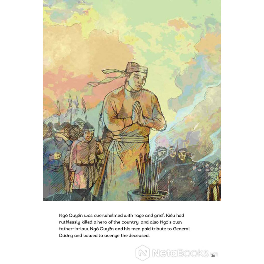 A History Of Vn In Pictures: Ngô Quyền Defeats The Southern Han Army (In Colour)