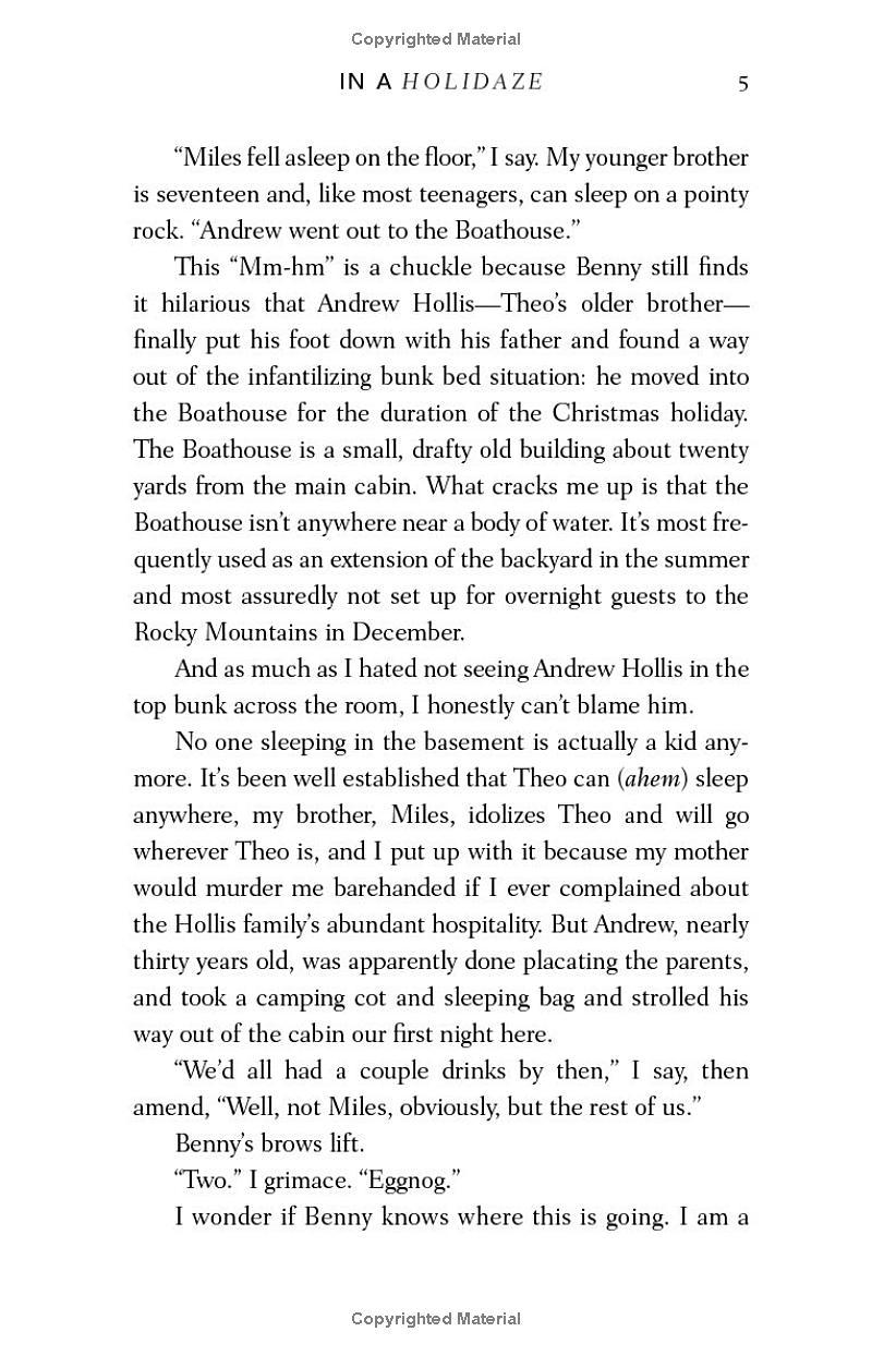 Sách ngoại văn: In A Holidaze