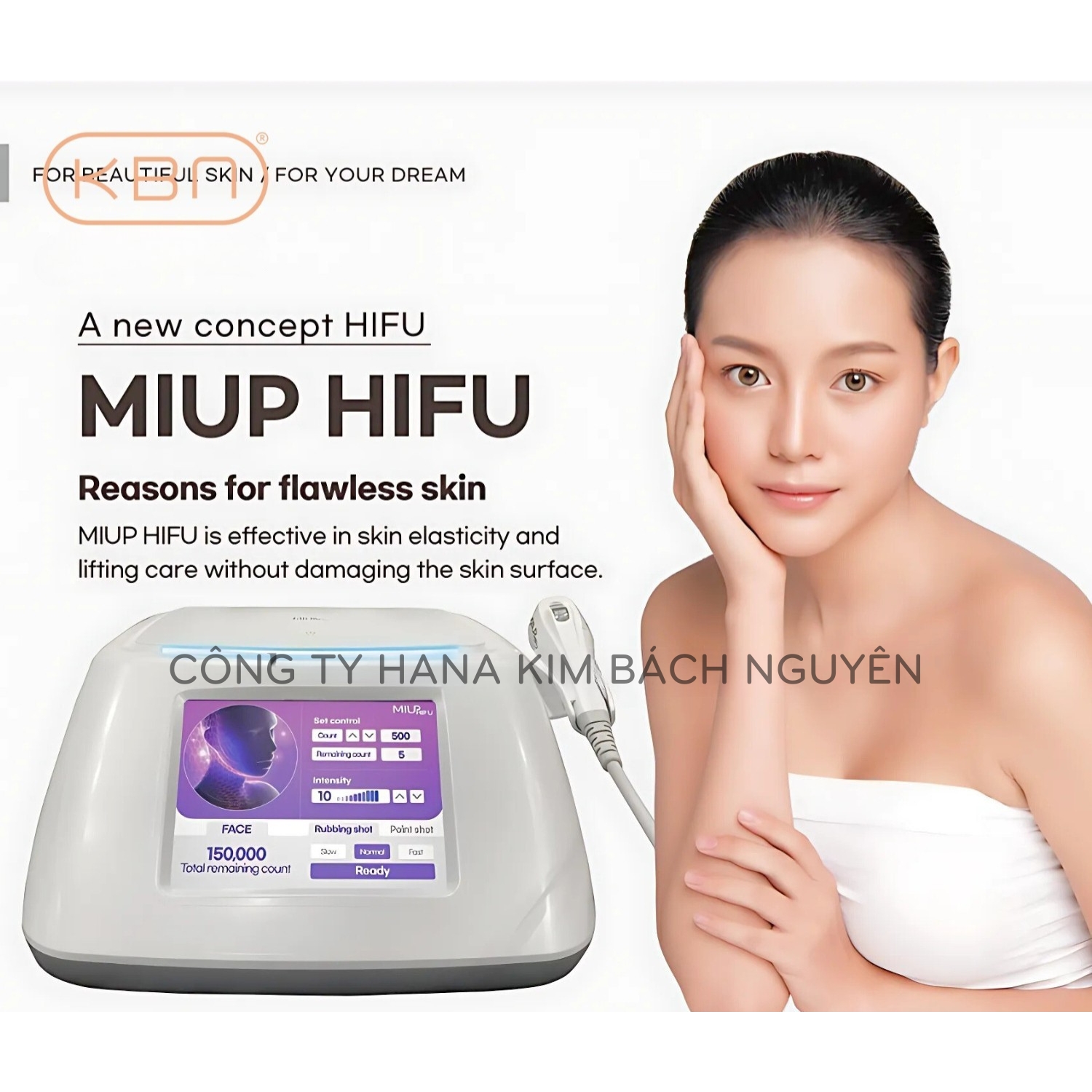 Máy nâng cơ MIUP HIFU Hàn Quốc Xóa Nhăn, Trẻ Hóa Da