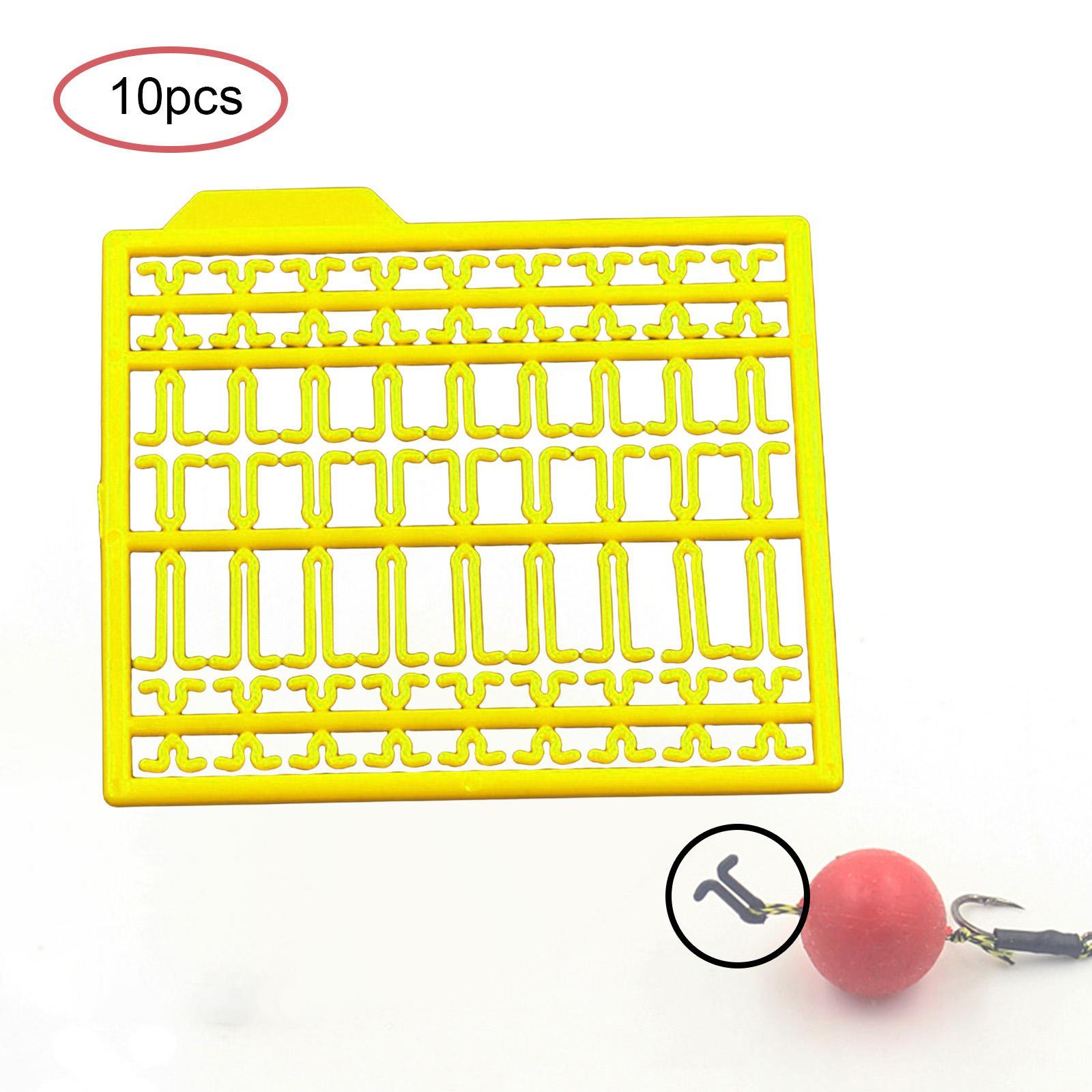 10Pcs Carp Fishing Stops, Catfish Boilies Stopper Fishing Hair Rig Stop