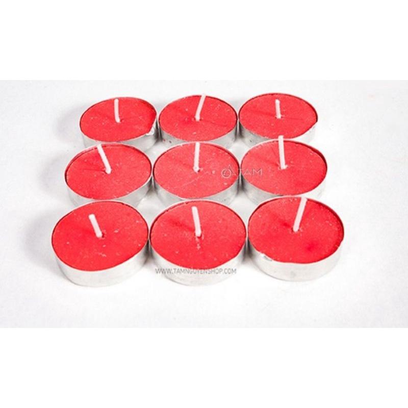 Nến Tealight dạng viên tròn, nhỏ gọn dùng đốt tinh dầu để xông hương trong Spa, nhà hàng, khách sạn, quán cà phê