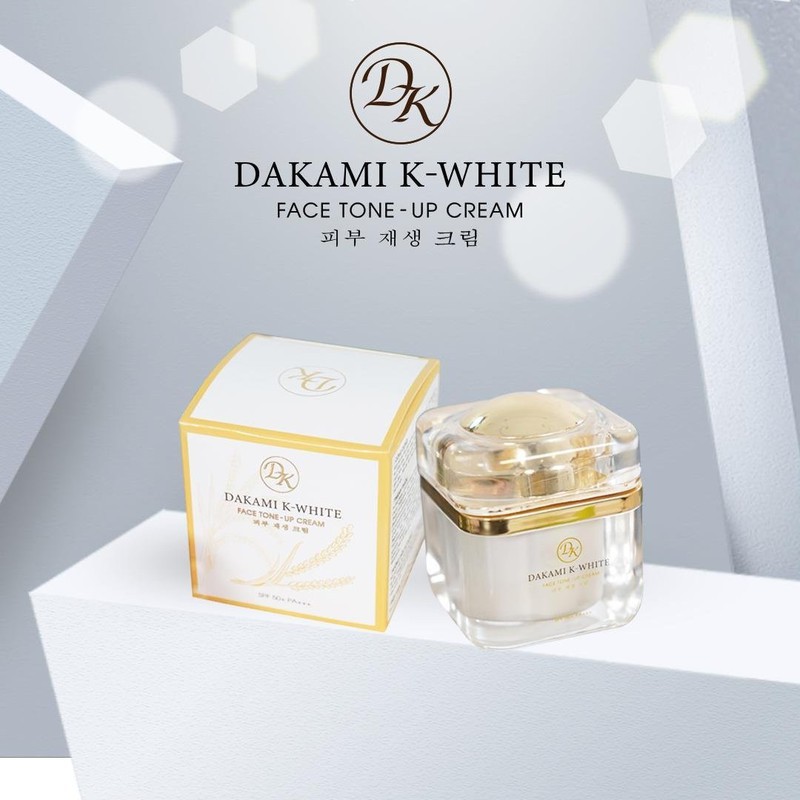 Combo kem dưỡng da mặt Dakami II và kem chống lão hóa Dakami K-White