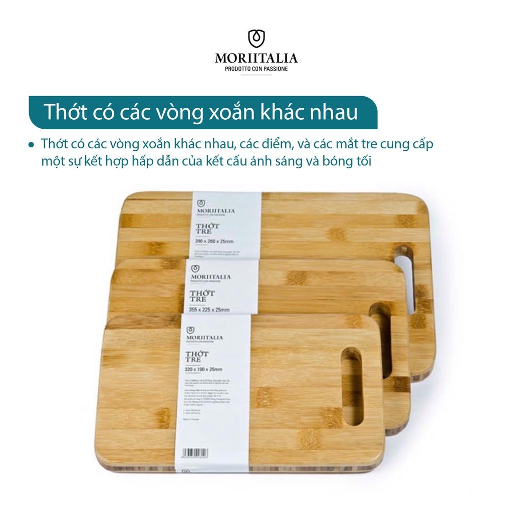 Thớt tre Moriitalia an toàn tiện dụng kháng khuẩn THOT00008013