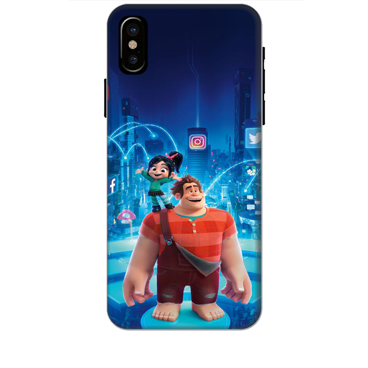 Ốp lưng dành cho điện thoại IPHONE X hình Big Hero Mẫu 01