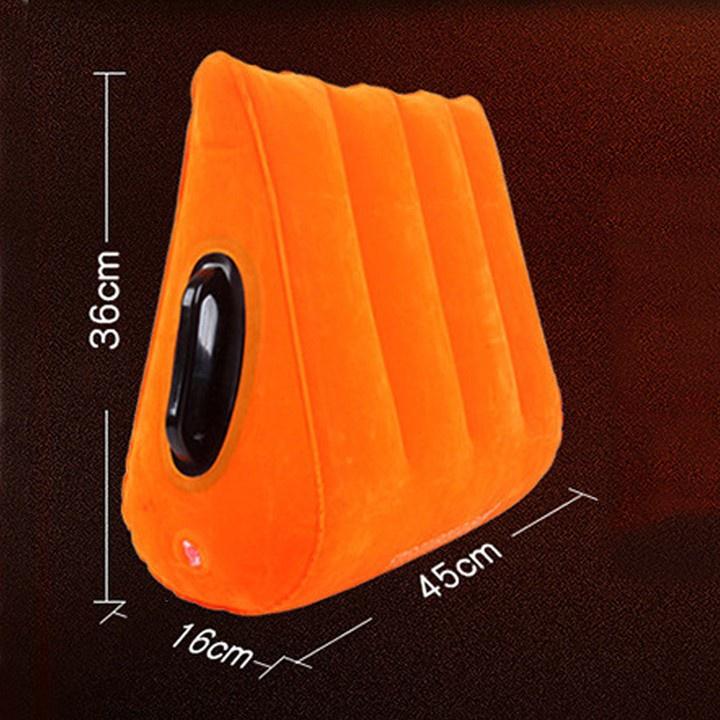 Gối Tựa Lưng Bơm Hơi Bằng Pvc Dành Cho Cặp Đôi Chơi Game, Ghế Bơm Hơi Tình Yêu