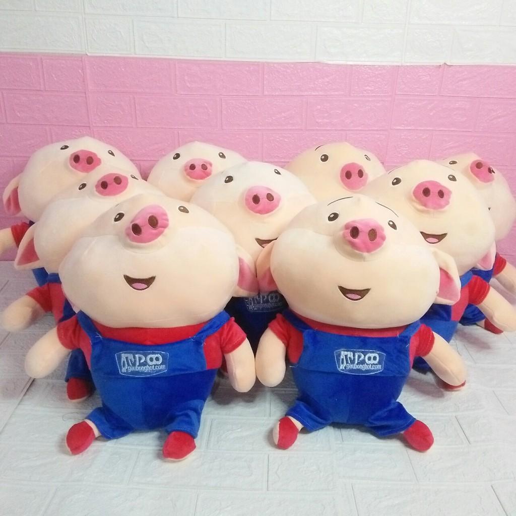 Gấu bông heo Lợn đáng yêu dùng để làm gối ôm, quà tặng người thương, đồ chơi cho bé hoặc vật trang trí