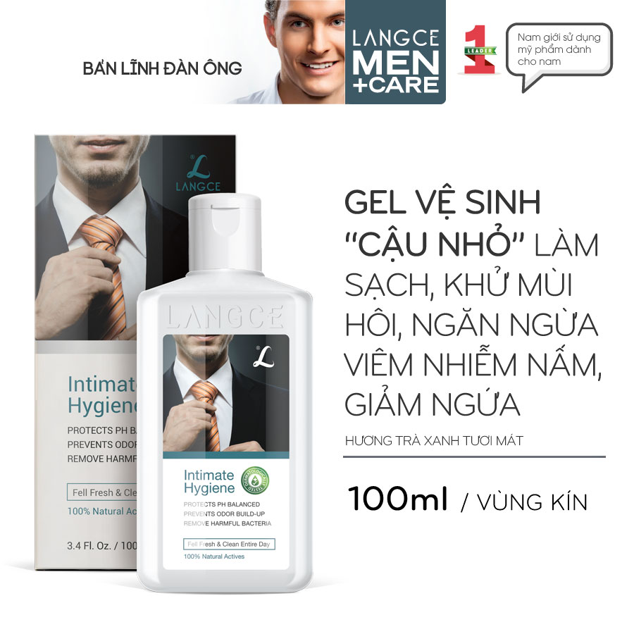 Serum Collagen+ Tạm Biệt Mụn Đẹp Da 10ml LANGCE dành cho Nam TẶNG Gel Vệ Sinh Vùng Kín Nam 100ml LANGCE