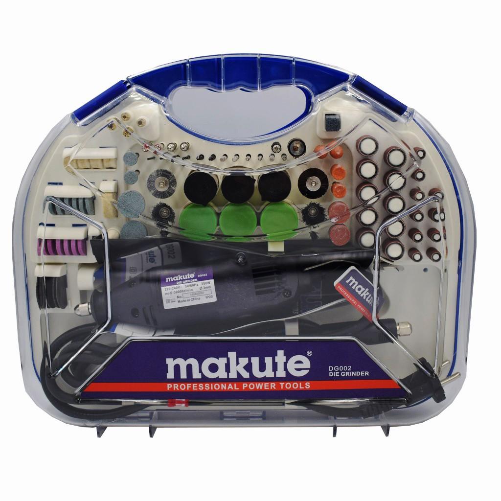 Bộ máy mài khuôn mini Makute DG002, Lõi đồng 100%, công xuất 350W (siêu khỏe, chạy mát)